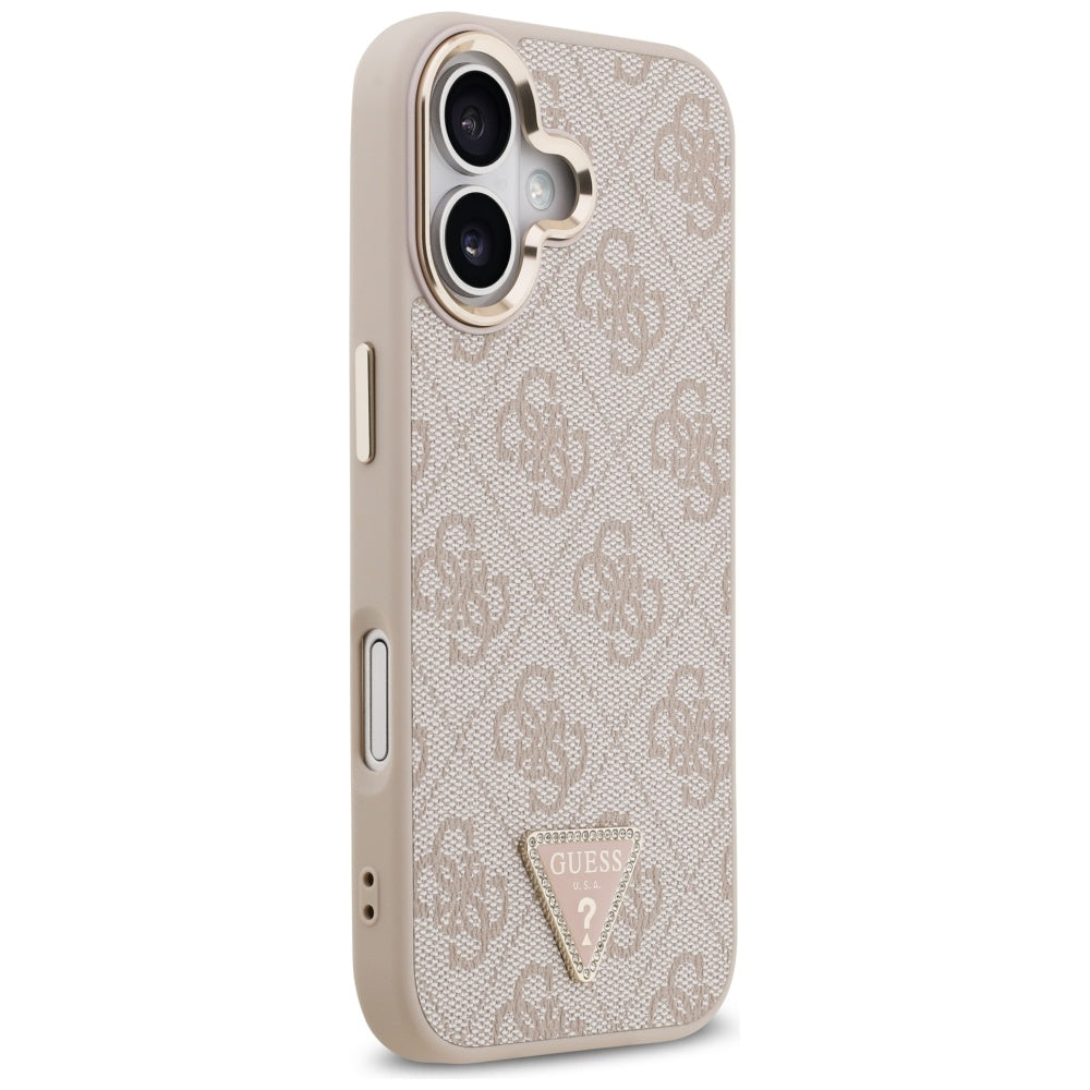 Husa de protectie Guess Hardcase 4G compatibil cu iPhone 17, Roz