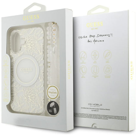 Husa de protectie Guess compatibil cu iPhone 17, Alb