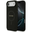 Husa de protectie Guess Saffiano Classic Logo MagSafe (GUHMP17MPSAHMCK) compatibil cu iPhone 17 Air, Negru