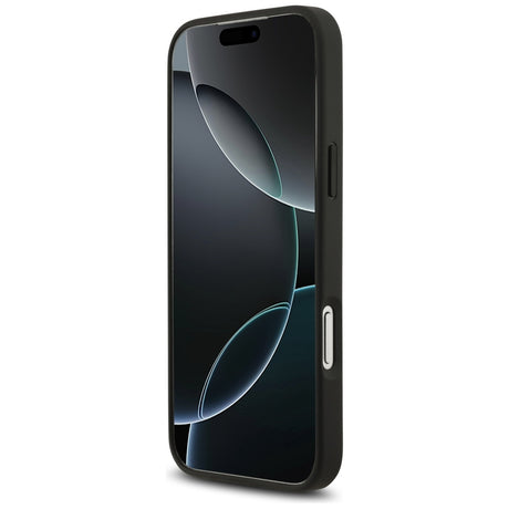 Husa de protectie Guess Hardcase 4G Ring Stand (GUHCP17X4GMRGR) compatibil cu iPhone 17 Pro Max, Negru