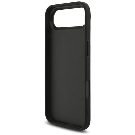 Husa de protectie Guess Hardcase 4G Classic Logo with Strap (GUHCP17MP4GMGSK) compatibil cu iPhone 17 Air, Negru