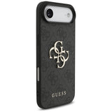 Husa de protectie Guess Hardcase 4G Classic Logo with Strap (GUHCP17MP4GMGSK) compatibil cu iPhone 17 Air, Negru