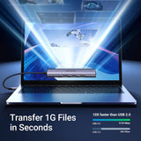 Hub Ugreen CM473 (20805), USB Type-C 4x USB 5Gbps, Gri