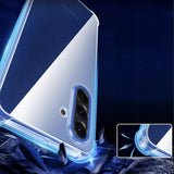Husa de protectie Techsuit Shockproof Clear Silicone MagSafe compatibil cu Samsung Galaxy A17 5G / A17 4G, Transparent