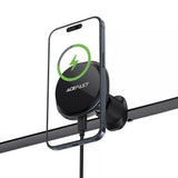 Suport Acefast with Wireless Charging (D31), for iPhone, MagSafe, 360° Adjustable, for Air Vent, 12V/2A, 15W, Negru