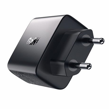 Incarcator Acefast (A57), GaN, Fast Charging, 2x USB, Type-C, PD35W, Smart Chip, Negru
