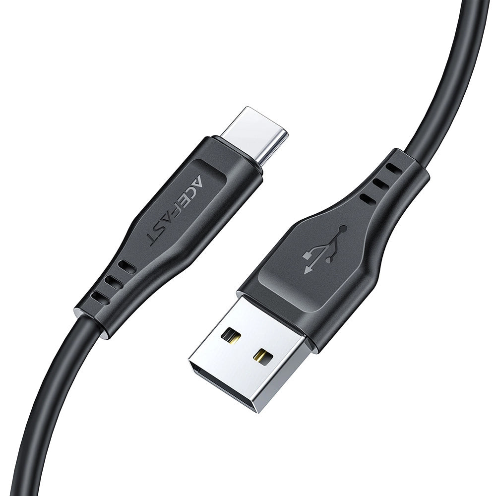 Cablu Acefast (C3-03), USB to Type-C, 60W, 3A, Fast Charging, 1.2m, Alb