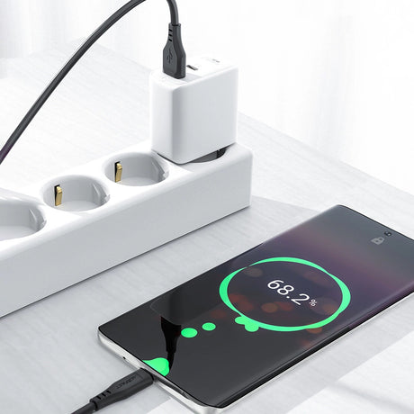 Cablu Acefast (C3-03), USB to Type-C, 60W, 3A, Fast Charging, 1.2m, Negru