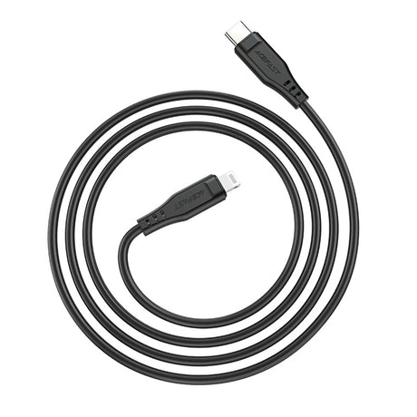 Cablu Acefast (C3-01), Type-C to Lightning, 30W, 3A, Fast Charging, 1.2m, Alb