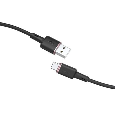 Cablu Acefast (C2-04), USB to Type-C, Fast Charging, 3A, 1.2m, Negru