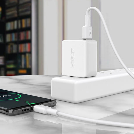Cablu Acefast (C2-04), USB to Type-C, Fast Charging, 3A, 1.2m, Negru