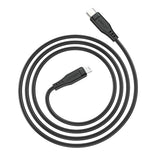 Cablu Acefast (C3-01), Type-C to Lightning, 30W, 3A, Fast Charging, 1.2m, Negru