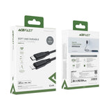 Cablu Acefast (C3-01), Type-C to Lightning, 30W, 3A, Fast Charging, 1.2m, Negru