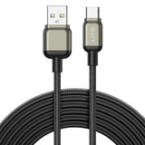 Cablu de Date cu Mufe USB si USB-C - Lito (LD17) - Black