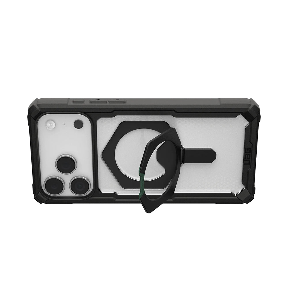 Husa de protectie UAG Plasma XTE MagSafe compatibil cu iPhone 17 Pro, Negru Clear
