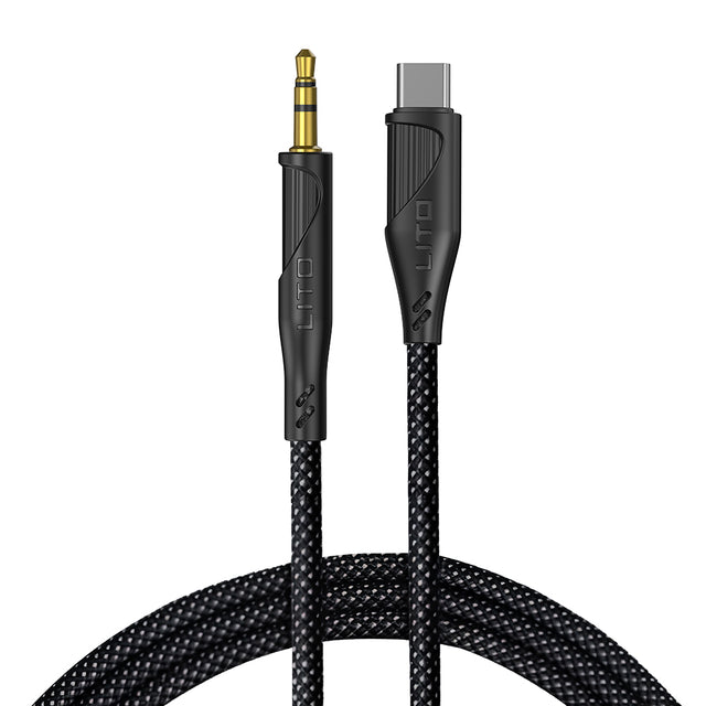 Cablu USB-C Lito, 1 m, negru