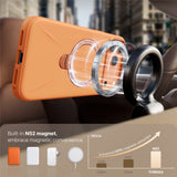 Husa de protectie Torras QPRO Silicone Series compatibil cu iPhone 17 Pro, Portocaliu
