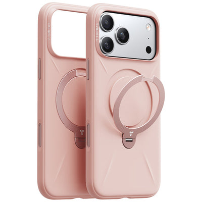 Husa de protectie Torras QPRO Silicone Series compatibil cu iPhone 17 Pro, Roz