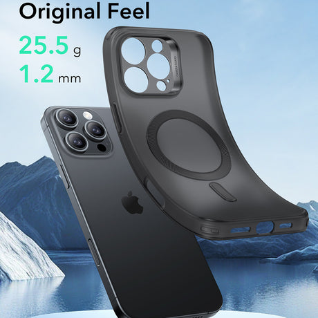 Husa de protectie ESR Zero HaloLock compatibil cu iPhone 16 Pro, Negru Mat