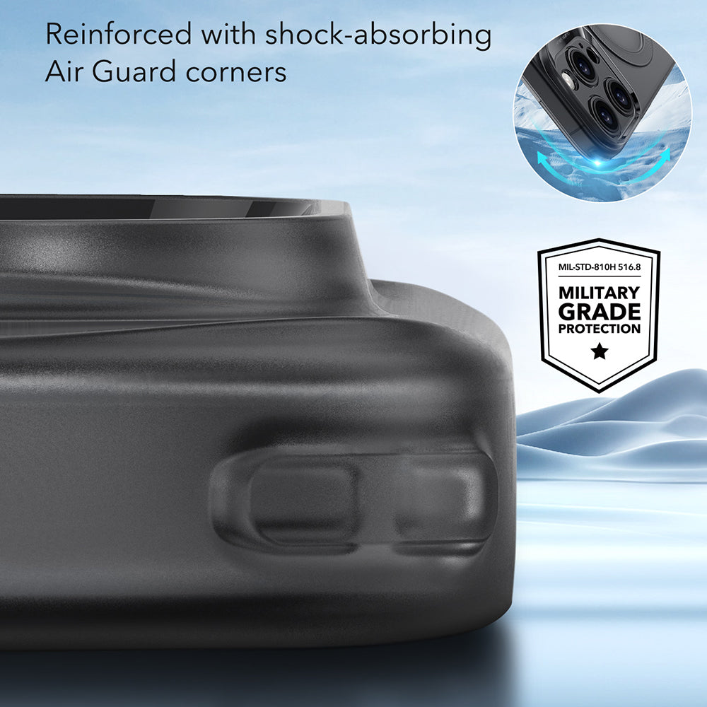 Husa de protectie ESR Zero HaloLock compatibil cu iPhone 16 Plus, Negru Mat