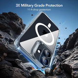 Folie de protectie ESR Classic Hybrid HaloLock compatibil cu iPhone 17, Transparent