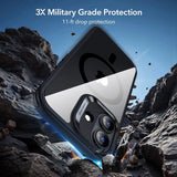 Folie de protectie ESR Classic Hybrid HaloLock compatibil cu iPhone 17, Transparent Black