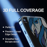 Folie de protectie Lito D+ Max 4K Privacy compatibil cu iPhone 17 Pro, Negru