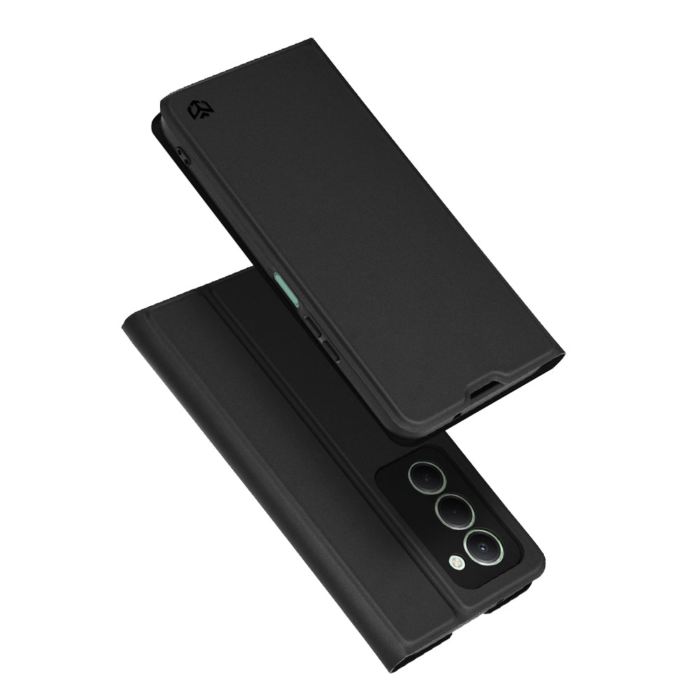 Husa de protectie Techsuit Magskin Book compatibil cu Xiaomi Redmi 15 4G / Redmi 15 5G, Negru