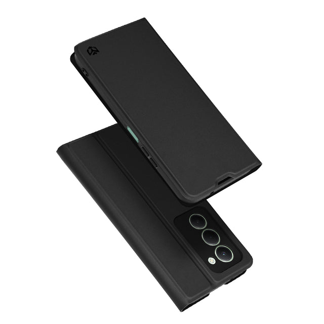 Husa de protectie Techsuit Magskin Book compatibil cu Xiaomi Redmi 15 4G / Redmi 15 5G, Negru