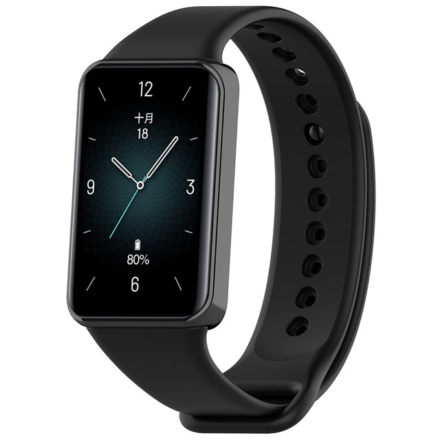Curea smartwatch Techsuit Watchband W014 neagră pentru Honor Band 9