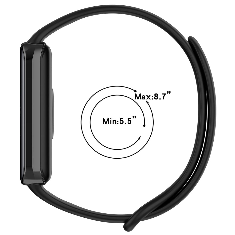 Curea smartwatch Techsuit Watchband (W014) compatibil cu Honor Band 9, Mov