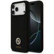 Husa de protectie Guess Silicone Logo Strass 4G MagSafe (GUHMP17XM4DGPK) compatibil cu iPhone 17 Pro Max, Negru