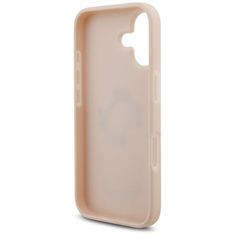 Husa de protectie Guess Hardcase 4G Grained Big and Classic Logo (GUHCP17SPGT4MBP) compatibil cu iPhone 17, Roz