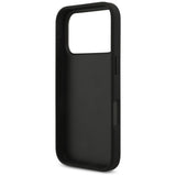Husa de protectie Guess Hardcase 4G Grained Big and Classic Logo (GUHCP17LPGT4MBK) compatibil cu iPhone 17 Pro, Negru