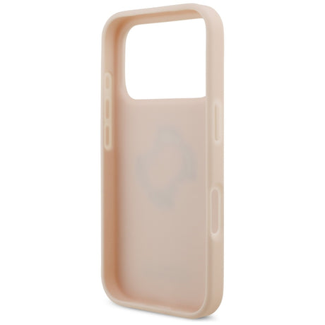 Husa de protectie Guess Hardcase 4G Grained Big and Classic Logo (GUHCP17LPGT4MBP) compatibil cu iPhone 17 Pro, Roz