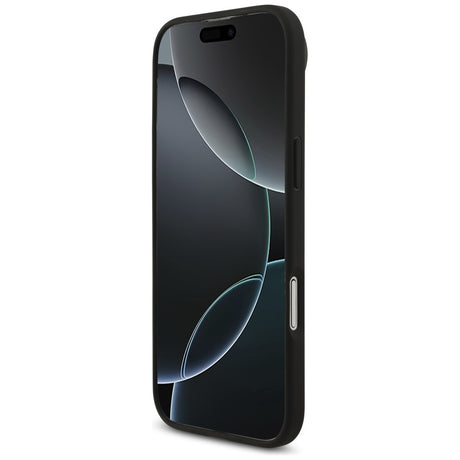 Husa de protectie Guess Hardcase 4G Grained Big and Classic Logo (GUHCP17MPGT4MBK) compatibil cu iPhone 17 Air, Negru