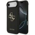 Husa de protectie Guess Hardcase 4G Grained Big and Classic Logo (GUHCP17MPGT4MBK) compatibil cu iPhone 17 Air, Negru