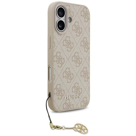 Husa de protectie Guess Hardcase 4G Charm Cradle MagSafe (GUHMP17SGF4GCP) compatibil cu iPhone 17, Roz