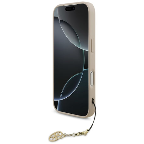 Husa de protectie Guess Hardcase 4G Charm Cradle MagSafe (GUHMP17LGF4GCP) compatibil cu iPhone 17 Pro, Roz