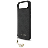 Husa de protectie Guess Hardcase 4G Charm Cradle MagSafe (GUHMP17MGF4GCK) compatibil cu iPhone 17 Air, Negru
