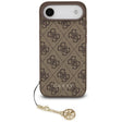 Husa de protectie Guess Hardcase 4G Charm Cradle MagSafe (GUHMP17MGF4GCW) compatibil cu iPhone 17 Air, Maro