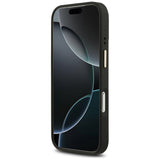 Husa de protectie Guess Hardcase 4G Stripe MagSafe (GUHMP17LPG4SEMCK) compatibil cu iPhone 17 Pro, Negru