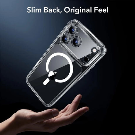 Folie de protectie ESR Classic Hybrid HaloLock compatibil cu iPhone 17 Pro, Transparent