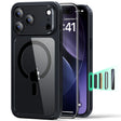 Folie de protectie ESR Classic Hybrid HaloLock compatibil cu iPhone 17 Pro, Transparent Black