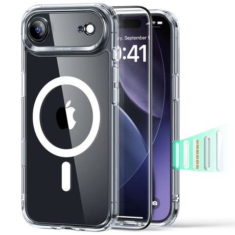 Folie de protectie ESR Classic Hybrid HaloLock compatibil cu iPhone 17 Air, Transparent