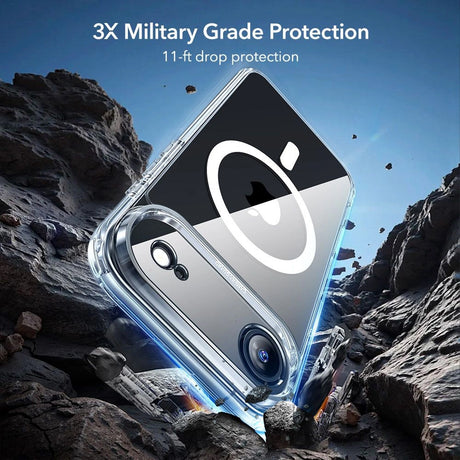 Folie de protectie ESR Classic Hybrid HaloLock compatibil cu iPhone 17 Air, Transparent