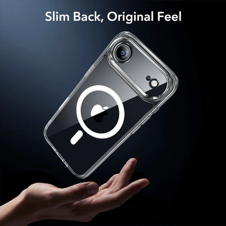 Folie de protectie ESR Classic Hybrid HaloLock compatibil cu iPhone 17 Air, Transparent