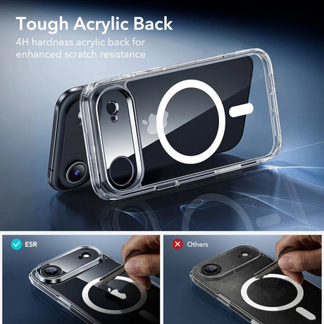 Folie de protectie ESR Classic Hybrid HaloLock compatibil cu iPhone 17 Air, Transparent