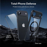 Folie de protectie ESR Classic Hybrid HaloLock compatibil cu iPhone 17 Air, Transparent Black