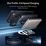 Folie de protectie ESR Classic Hybrid HaloLock compatibil cu iPhone 17 Air, Transparent Black